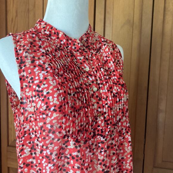 Banana Republic Chiffon Pullover Sleeveless Top, Size S - Picture 2 of 8